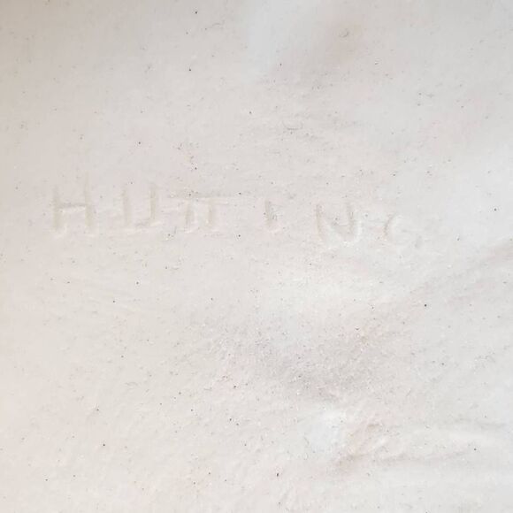 Huting Oinca plate handmade grape cluster vine trim serving dish - Picture 5 of 7